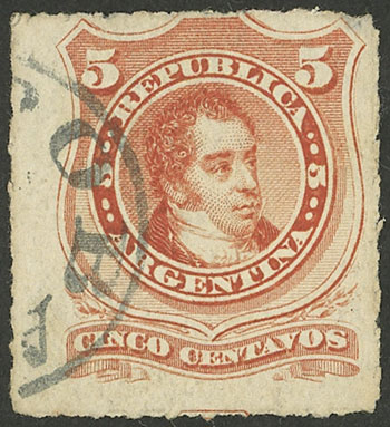 Lot 126 - Argentina general issues -  Guillermo Jalil - Philatino Auction # 2414 ARGENTINA: Super-economy auction with many interesting lots with VERY LOW PRICES!