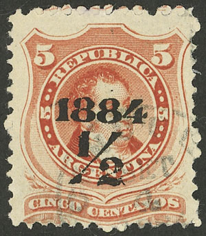 Lot 146 - Argentina general issues -  Guillermo Jalil - Philatino Auction # 2414 ARGENTINA: Super-economy auction with many interesting lots with VERY LOW PRICES!