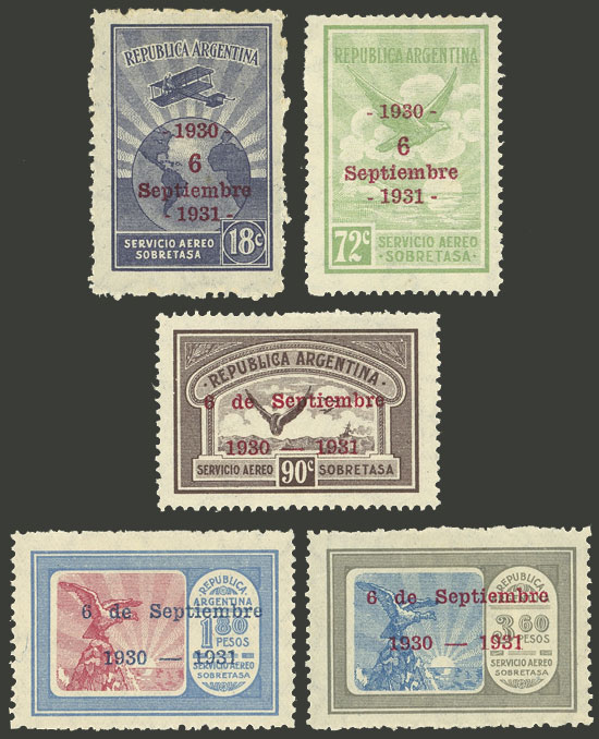 Lot 402 - Argentina general issues - Guillermo Jalil - Philatino Auction # 2414 ARGENTINA: Super-economy auction with many interesting lots with VERY LOW PRICES! Lot 402 - Argentina general issues - Guillermo Jalil - Philatino Auction # 2414 ARGENTINA: Super-economy auction with many interesting lots with VERY LOW PRICES!