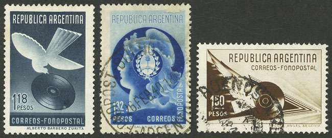 Lot 488 - Argentina general issues -  Guillermo Jalil - Philatino Auction # 2414 ARGENTINA: Super-economy auction with many interesting lots with VERY LOW PRICES!