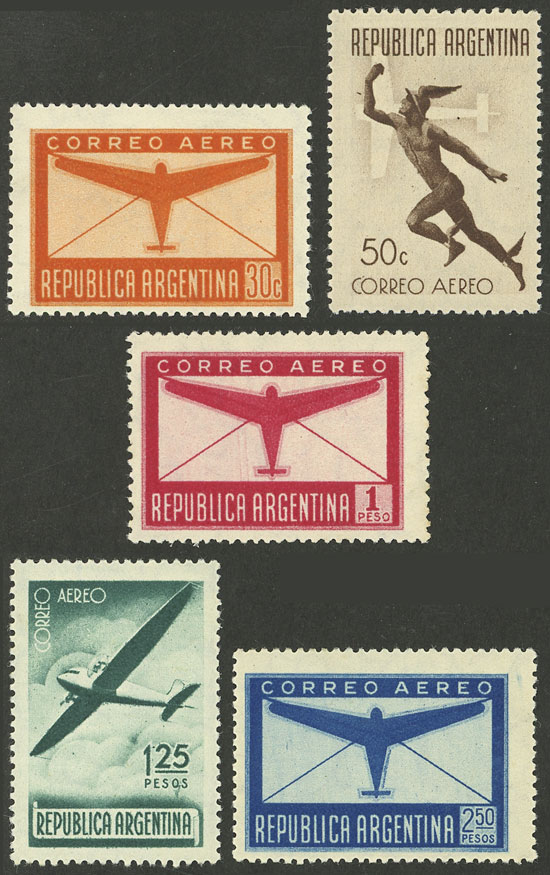 Lot 495 - Argentina general issues -  Guillermo Jalil - Philatino Auction # 2414 ARGENTINA: Super-economy auction with many interesting lots with VERY LOW PRICES!