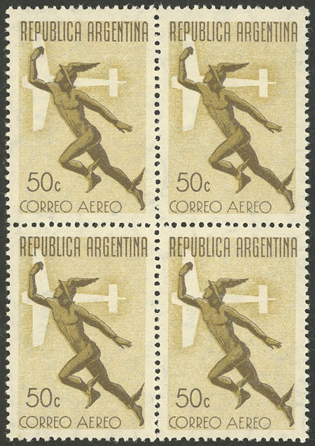 Lot 521 - Argentina general issues -  Guillermo Jalil - Philatino Auction # 2414 ARGENTINA: Super-economy auction with many interesting lots with VERY LOW PRICES!