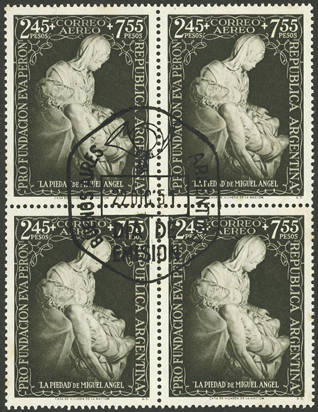 Lot 643 - Argentina general issues -  Guillermo Jalil - Philatino Auction # 2414 ARGENTINA: Super-economy auction with many interesting lots with VERY LOW PRICES!