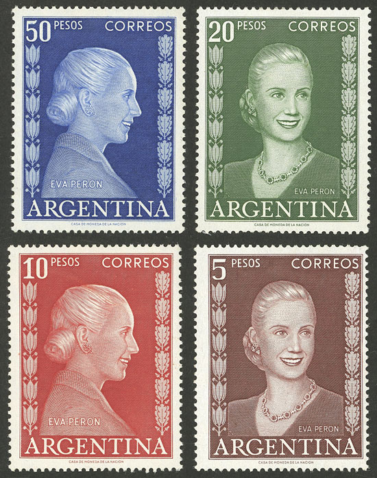Lot 677 - Argentina general issues -  Guillermo Jalil - Philatino Auction # 2414 ARGENTINA: Super-economy auction with many interesting lots with VERY LOW PRICES!