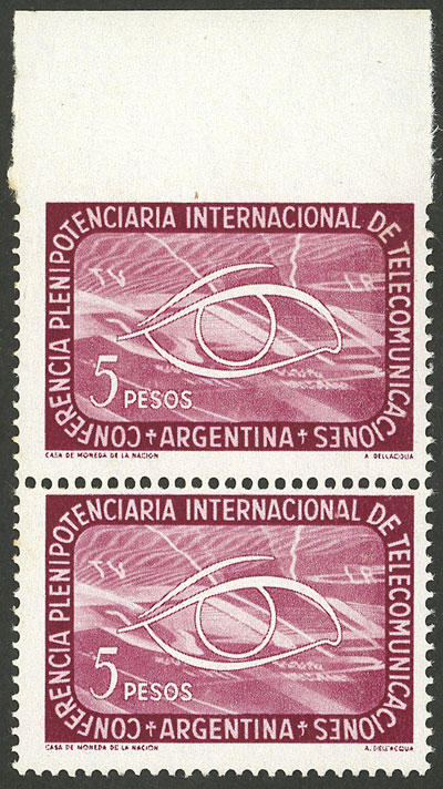 Lot 684 - Argentina general issues -  Guillermo Jalil - Philatino Auction # 2414 ARGENTINA: Super-economy auction with many interesting lots with VERY LOW PRICES!