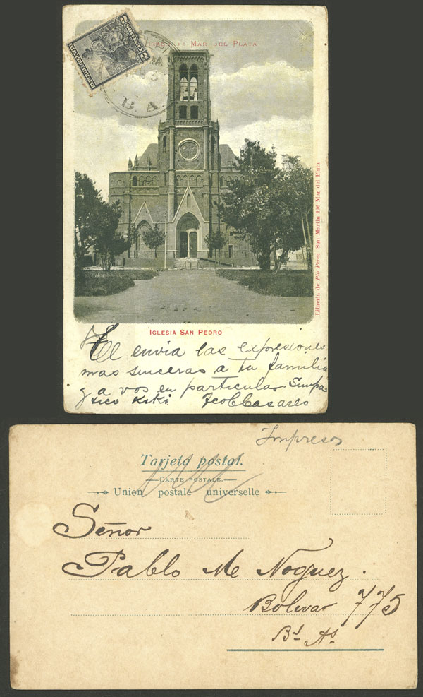 Lot 1403 - Argentina postal history - Guillermo Jalil - Philatino Auction # 2414 ARGENTINA: Super-economy auction with many interesting lots with VERY LOW PRICES! Lot 1403 - Argentina postal history - Guillermo Jalil - Philatino Auction # 2414 ARGENTINA: Super-economy auction with many interesting lots with VERY LOW PRICES!