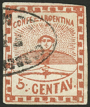 Lot 24 - Argentina confederation - Guillermo Jalil - Philatino Auction # 2414 ARGENTINA: Super-economy auction with many interesting lots with VERY LOW PRICES! Lot 24 - Argentina confederation - Guillermo Jalil - Philatino Auction # 2414 ARGENTINA: Super-economy auction with many interesting lots with VERY LOW PRICES!