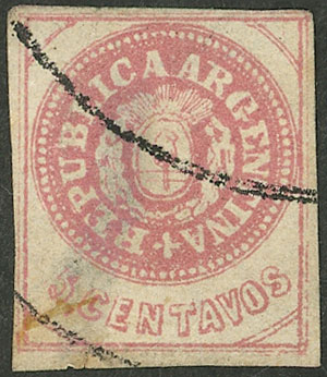Lot 47 - Argentina ESCUDITO -  Guillermo Jalil - Philatino Auction # 2414 ARGENTINA: Super-economy auction with many interesting lots with VERY LOW PRICES!