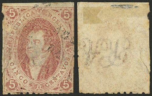 Lot 54 - Argentina rivadavia -  Guillermo Jalil - Philatino Auction # 2414 ARGENTINA: Super-economy auction with many interesting lots with VERY LOW PRICES!