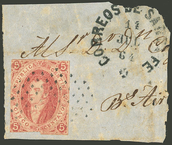 Lot 53 - Argentina rivadavia -  Guillermo Jalil - Philatino Auction # 2414 ARGENTINA: Super-economy auction with many interesting lots with VERY LOW PRICES!
