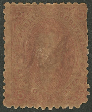 Lot 55 - Argentina rivadavia -  Guillermo Jalil - Philatino Auction # 2414 ARGENTINA: Super-economy auction with many interesting lots with VERY LOW PRICES!