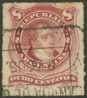 Lot 127 - Argentina general issues -  Guillermo Jalil - Philatino Auction # 2414 ARGENTINA: Super-economy auction with many interesting lots with VERY LOW PRICES!