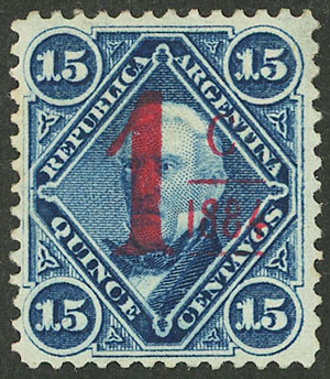 Lot 149 - Argentina general issues -  Guillermo Jalil - Philatino Auction # 2414 ARGENTINA: Super-economy auction with many interesting lots with VERY LOW PRICES!