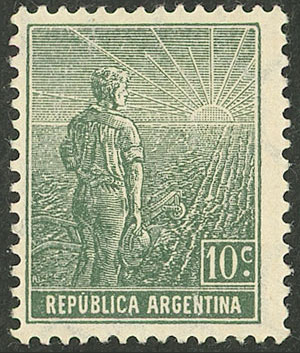 Lot 281 - Argentina general issues -  Guillermo Jalil - Philatino Auction # 2414 ARGENTINA: Super-economy auction with many interesting lots with VERY LOW PRICES!