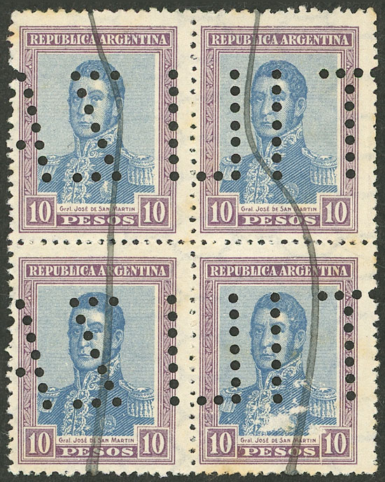 Lot 299 - Argentina general issues -  Guillermo Jalil - Philatino Auction # 2414 ARGENTINA: Super-economy auction with many interesting lots with VERY LOW PRICES!