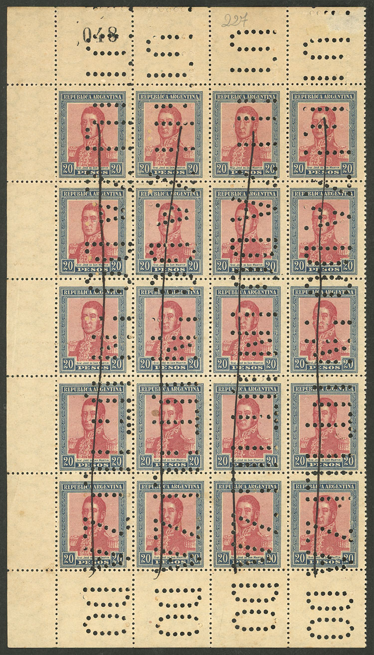 Lot 301 - Argentina general issues - Guillermo Jalil - Philatino Auction # 2414 ARGENTINA: Super-economy auction with many interesting lots with VERY LOW PRICES! Lot 301 - Argentina general issues - Guillermo Jalil - Philatino Auction # 2414 ARGENTINA: Super-economy auction with many interesting lots with VERY LOW PRICES!