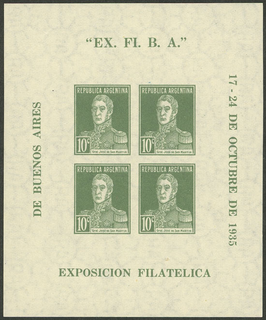 Lot 1176 - Argentina souvenir sheets - Guillermo Jalil - Philatino Auction # 2414 ARGENTINA: Super-economy auction with many interesting lots with VERY LOW PRICES! Lot 1176 - Argentina souvenir sheets - Guillermo Jalil - Philatino Auction # 2414 ARGENTINA: Super-economy auction with many interesting lots with VERY LOW PRICES!