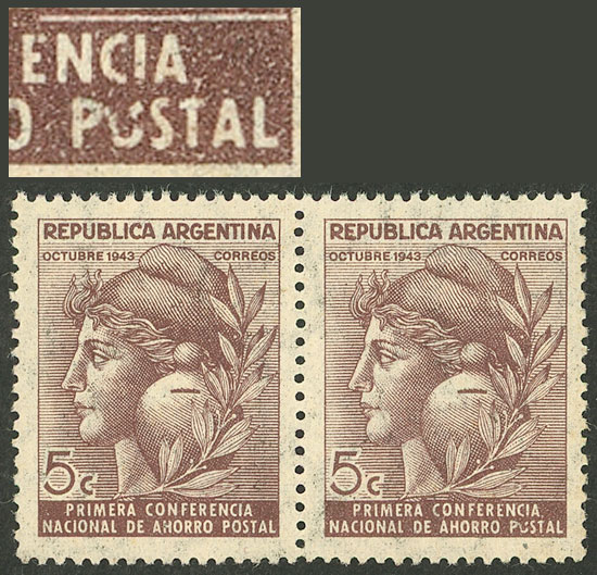Lot 584 - Argentina general issues -  Guillermo Jalil - Philatino Auction # 2414 ARGENTINA: Super-economy auction with many interesting lots with VERY LOW PRICES!