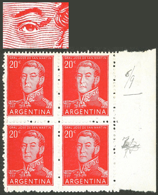 Lot 688 - Argentina general issues -  Guillermo Jalil - Philatino Auction # 2414 ARGENTINA: Super-economy auction with many interesting lots with VERY LOW PRICES!