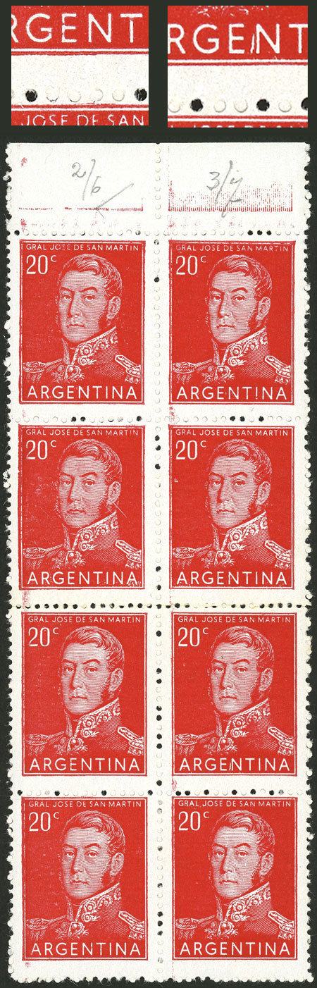 Lot 689 - Argentina general issues -  Guillermo Jalil - Philatino Auction # 2414 ARGENTINA: Super-economy auction with many interesting lots with VERY LOW PRICES!