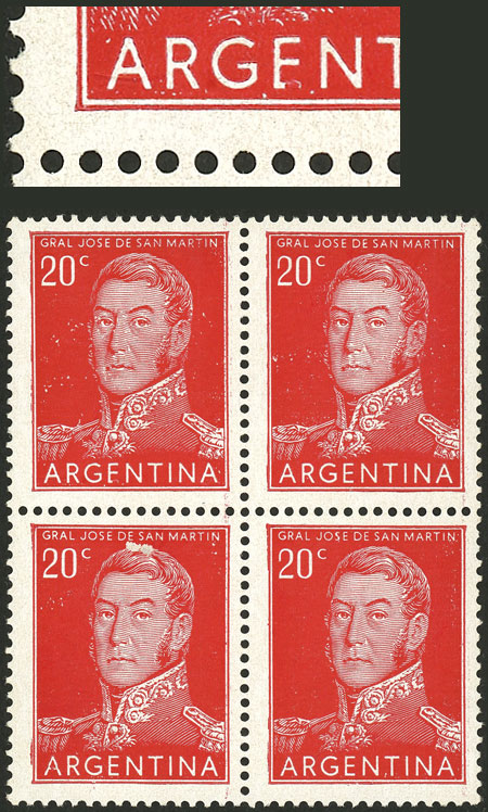 Lot 692 - Argentina general issues -  Guillermo Jalil - Philatino Auction # 2414 ARGENTINA: Super-economy auction with many interesting lots with VERY LOW PRICES!