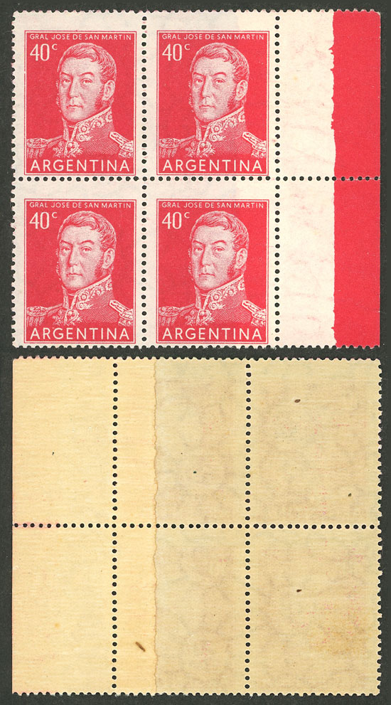 Lot 699 - Argentina general issues -  Guillermo Jalil - Philatino Auction # 2414 ARGENTINA: Super-economy auction with many interesting lots with VERY LOW PRICES!