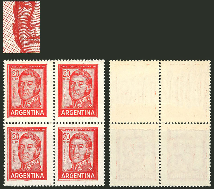 Lot 839 - Argentina general issues - Guillermo Jalil - Philatino Auction # 2414 ARGENTINA: Super-economy auction with many interesting lots with VERY LOW PRICES! Lot 839 - Argentina general issues - Guillermo Jalil - Philatino Auction # 2414 ARGENTINA: Super-economy auction with many interesting lots with VERY LOW PRICES!