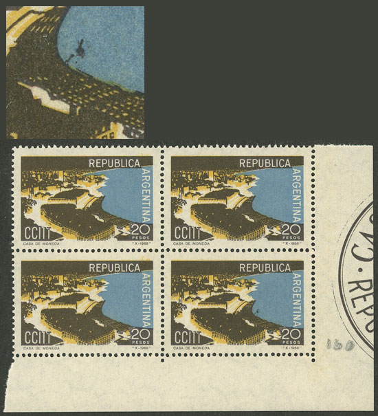 Lot 876 - Argentina general issues -  Guillermo Jalil - Philatino Auction # 2414 ARGENTINA: Super-economy auction with many interesting lots with VERY LOW PRICES!