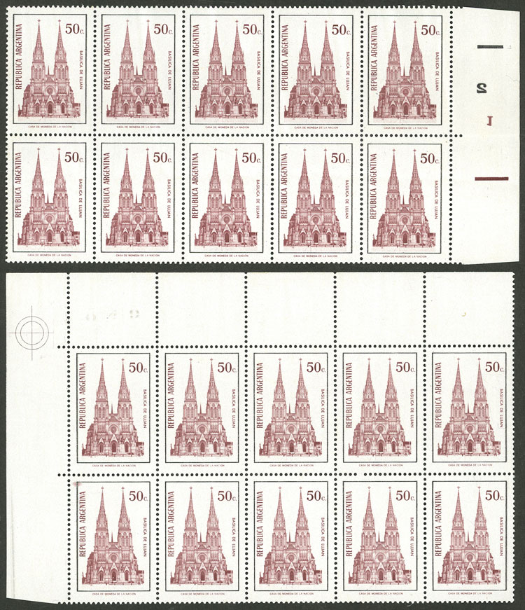 Lot 906 - Argentina general issues -  Guillermo Jalil - Philatino Auction # 2414 ARGENTINA: Super-economy auction with many interesting lots with VERY LOW PRICES!