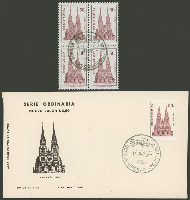 Lot 907 - Argentina general issues -  Guillermo Jalil - Philatino Auction # 2414 ARGENTINA: Super-economy auction with many interesting lots with VERY LOW PRICES!