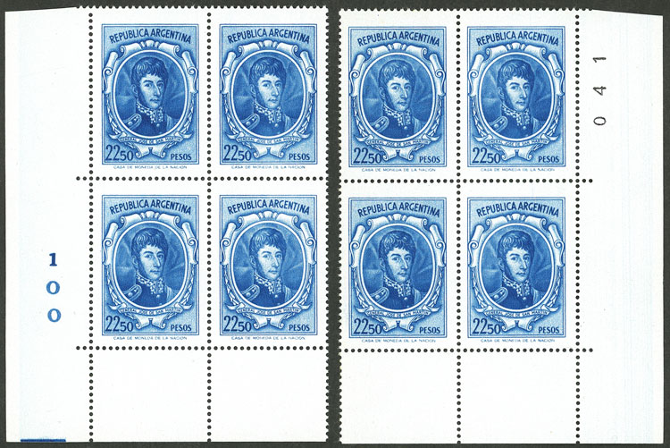 Lot 929 - Argentina general issues - Guillermo Jalil - Philatino Auction # 2414 ARGENTINA: Super-economy auction with many interesting lots with VERY LOW PRICES! Lot 929 - Argentina general issues - Guillermo Jalil - Philatino Auction # 2414 ARGENTINA: Super-economy auction with many interesting lots with VERY LOW PRICES!