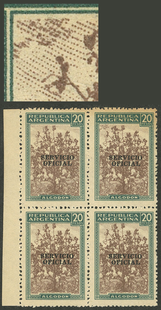 Lot 1327 - Argentina official stamps -  Guillermo Jalil - Philatino Auction # 2414 ARGENTINA: Super-economy auction with many interesting lots with VERY LOW PRICES!