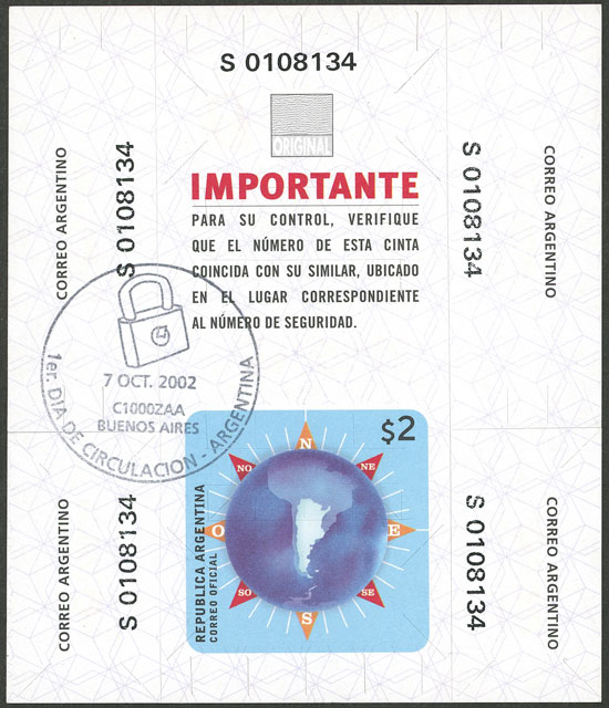 Lot 1271 - Argentina parcel post seals - Guillermo Jalil - Philatino Auction # 2414 ARGENTINA: Super-economy auction with many interesting lots with VERY LOW PRICES! Lot 1271 - Argentina parcel post seals - Guillermo Jalil - Philatino Auction # 2414 ARGENTINA: Super-economy auction with many interesting lots with VERY LOW PRICES!