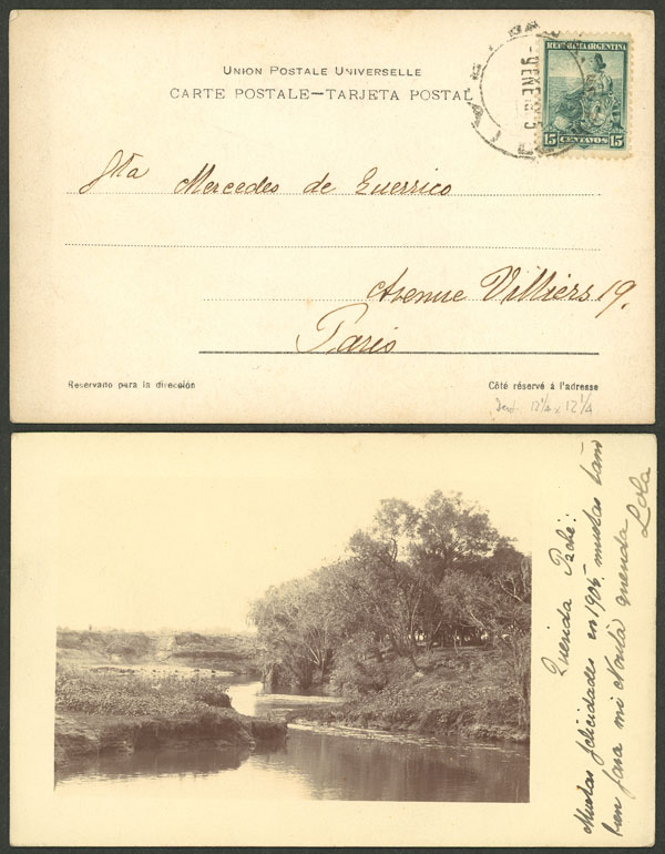 Lot 1405 - Argentina postal history - Guillermo Jalil - Philatino Auction # 2414 ARGENTINA: Super-economy auction with many interesting lots with VERY LOW PRICES! Lot 1405 - Argentina postal history - Guillermo Jalil - Philatino Auction # 2414 ARGENTINA: Super-economy auction with many interesting lots with VERY LOW PRICES!