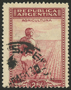 Lot 478 - Argentina general issues -  Guillermo Jalil - Philatino Auction # 2414 ARGENTINA: Super-economy auction with many interesting lots with VERY LOW PRICES!