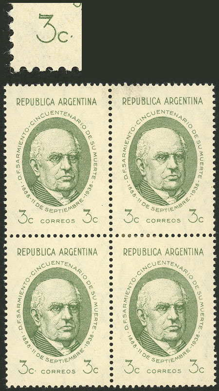 Lot 482 - Argentina general issues -  Guillermo Jalil - Philatino Auction # 2414 ARGENTINA: Super-economy auction with many interesting lots with VERY LOW PRICES!