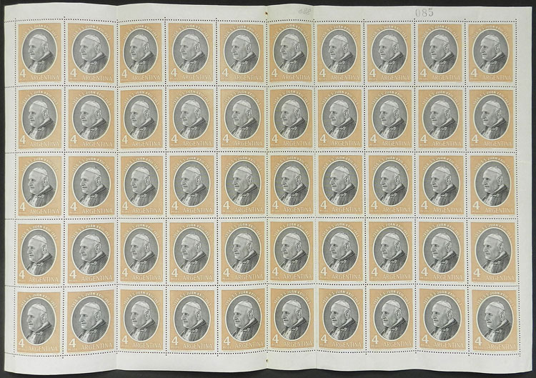 Lot 823 - Argentina general issues -  Guillermo Jalil - Philatino Auction # 2414 ARGENTINA: Super-economy auction with many interesting lots with VERY LOW PRICES!