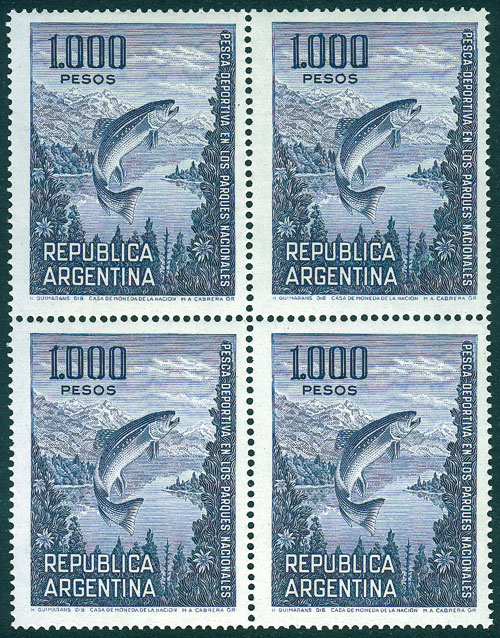 Lot 882 - Argentina general issues -  Guillermo Jalil - Philatino Auction # 2414 ARGENTINA: Super-economy auction with many interesting lots with VERY LOW PRICES!