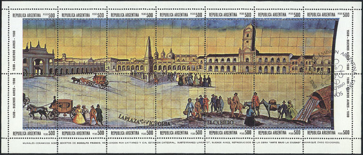 Lot 1214 - Argentina souvenir sheets - Guillermo Jalil - Philatino Auction # 2414 ARGENTINA: Super-economy auction with many interesting lots with VERY LOW PRICES! Lot 1214 - Argentina souvenir sheets - Guillermo Jalil - Philatino Auction # 2414 ARGENTINA: Super-economy auction with many interesting lots with VERY LOW PRICES!