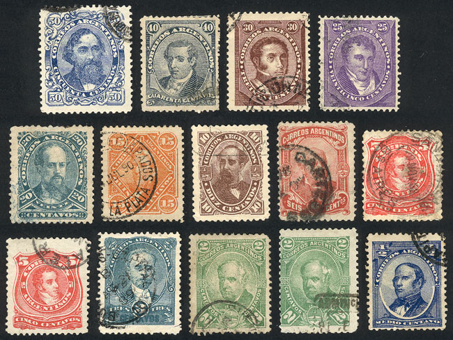 Lot 152 - Argentina general issues -  Guillermo Jalil - Philatino Auction # 2414 ARGENTINA: Super-economy auction with many interesting lots with VERY LOW PRICES!