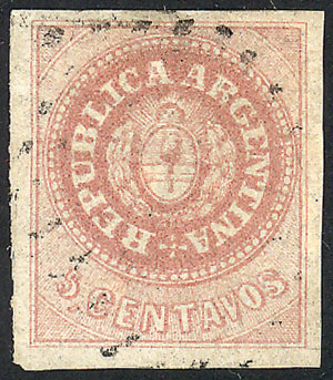 Lot 42 - Argentina escuditos -  Guillermo Jalil - Philatino Auction # 2414 ARGENTINA: Super-economy auction with many interesting lots with VERY LOW PRICES!