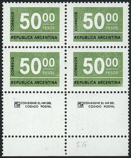 Lot 969 - Argentina general issues - Guillermo Jalil - Philatino Auction # 2414 ARGENTINA: Super-economy auction with many interesting lots with VERY LOW PRICES! Lot 969 - Argentina general issues - Guillermo Jalil - Philatino Auction # 2414 ARGENTINA: Super-economy auction with many interesting lots with VERY LOW PRICES!