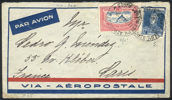 Lot 1425 - Argentina postal history - Guillermo Jalil - Philatino Auction # 2414 ARGENTINA: Super-economy auction with many interesting lots with VERY LOW PRICES! Lot 1425 - Argentina postal history - Guillermo Jalil - Philatino Auction # 2414 ARGENTINA: Super-economy auction with many interesting lots with VERY LOW PRICES!