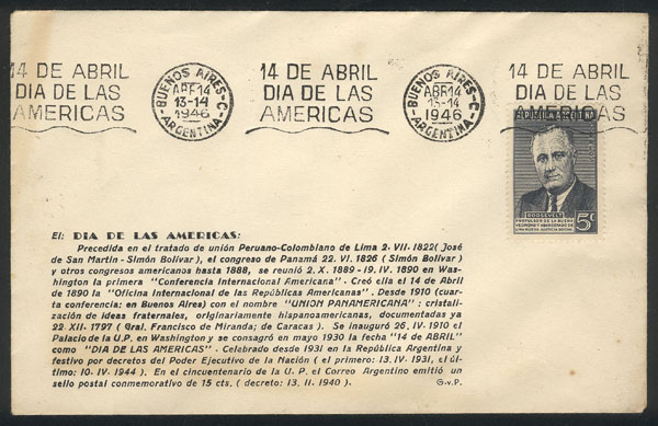 Lot 1445 - Argentina postal history - Guillermo Jalil - Philatino Auction # 2414 ARGENTINA: Super-economy auction with many interesting lots with VERY LOW PRICES! Lot 1445 - Argentina postal history - Guillermo Jalil - Philatino Auction # 2414 ARGENTINA: Super-economy auction with many interesting lots with VERY LOW PRICES!