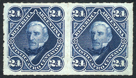 Lot 129 - Argentina general issues -  Guillermo Jalil - Philatino Auction # 2414 ARGENTINA: Super-economy auction with many interesting lots with VERY LOW PRICES!