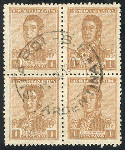 Lot 340 - Argentina general issues -  Guillermo Jalil - Philatino Auction # 2414 ARGENTINA: Super-economy auction with many interesting lots with VERY LOW PRICES!