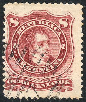 Lot 134 - Argentina general issues -  Guillermo Jalil - Philatino Auction # 2414 ARGENTINA: Super-economy auction with many interesting lots with VERY LOW PRICES!
