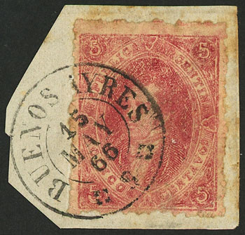 Lot 101 - Argentina rivadavias -  Guillermo Jalil - Philatino Auction # 2415 ARGENTINA: Special May auction
