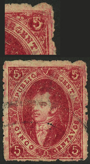 Lot 110 - Argentina rivadavias -  Guillermo Jalil - Philatino Auction # 2415 ARGENTINA: Special May auction