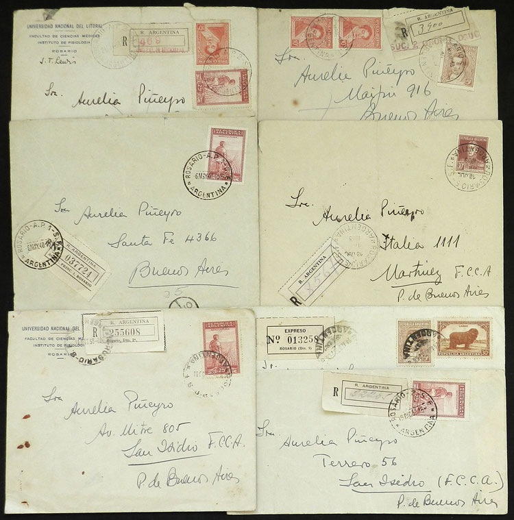 Lot 230 - Argentina postal history - Guillermo Jalil - Philatino Auction # 2415 ARGENTINA: Special May auction Lot 230 - Argentina postal history - Guillermo Jalil - Philatino Auction # 2415 ARGENTINA: Special May auction